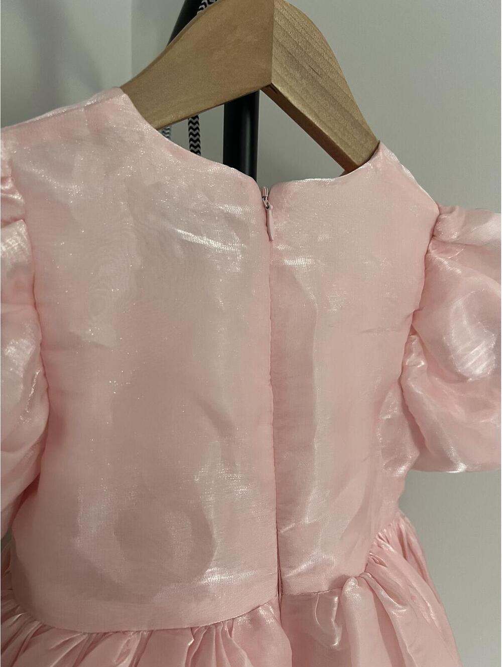 Bardot Junior Girls' Halina Mini Dress, Powder Pink, Size US 4 - Picture 9 of 9